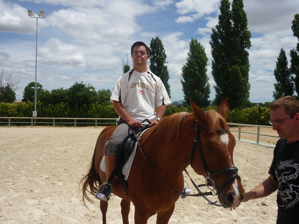 Javier a caballo